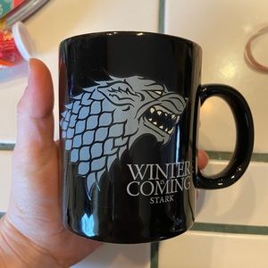 NWOT Game of Thrones Stark “Winter Is Coming” Mug